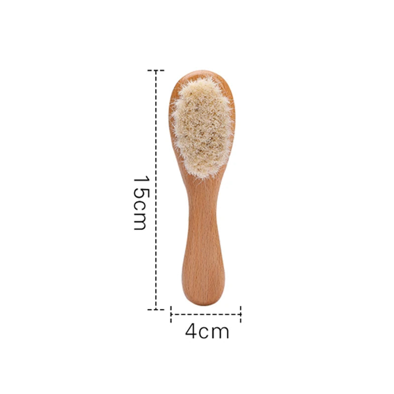 Brosses bébé en bois naturel