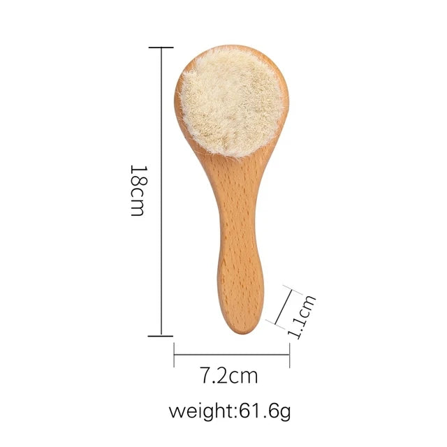 Brosses bébé en bois naturel