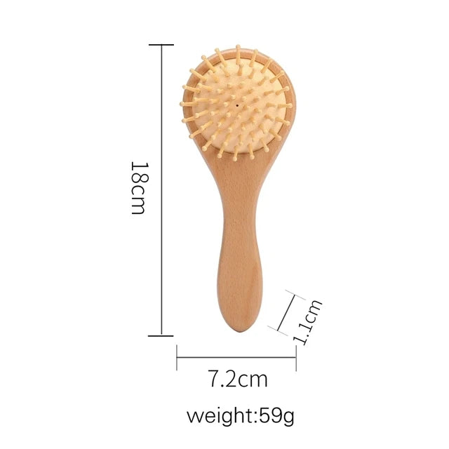 Brosses bébé en bois naturel
