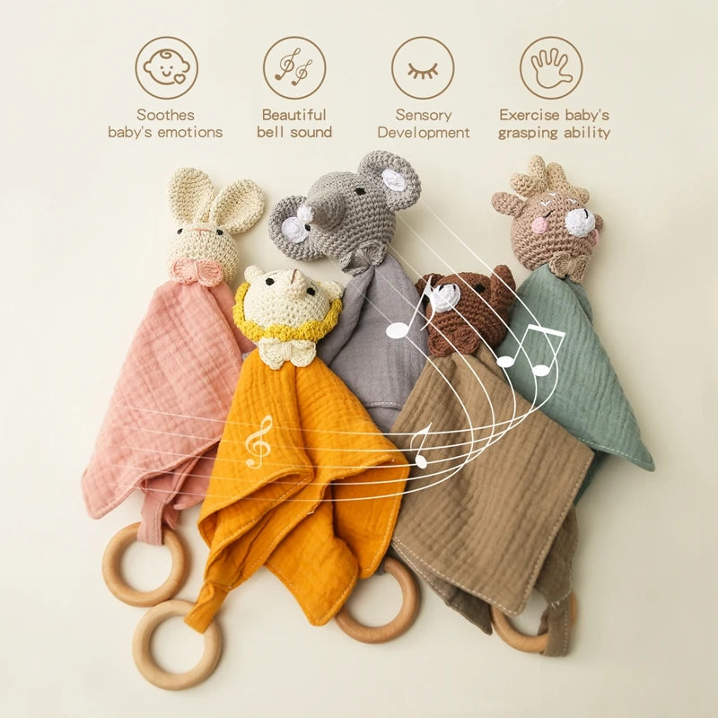 Doudou câlin & anneau de dentition
