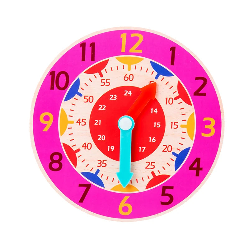 Horloge en Bois Montessori