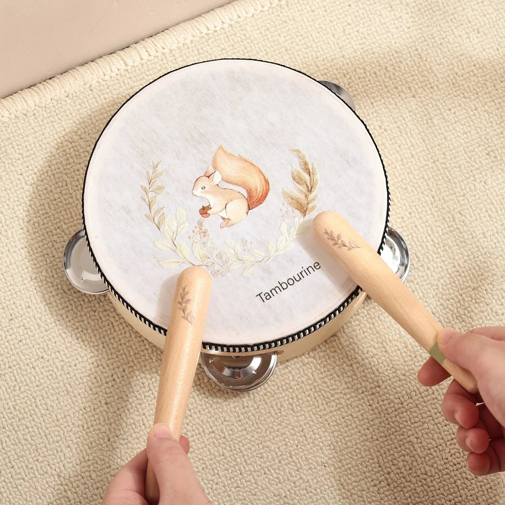 Instruments de musique en bois pour bébé